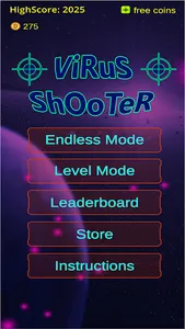 Virus Shooter : Shooting game screenshot 0