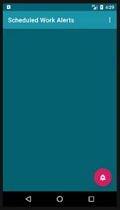Work Alert screenshot 1