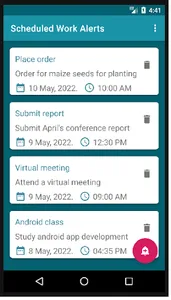 Work Alert screenshot 7