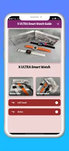 X ULTRA smart watch Guide screenshot 2