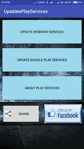 UpdatePlayServices screenshot 1