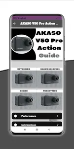 AKASO V50 Pro Action Guide screenshot 1