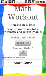 Math Workout screenshot 4