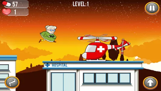 Running Granny Against Zombie screenshot 14