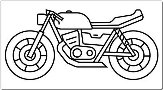 Drawing a Motorcycle for Begin screenshot 11