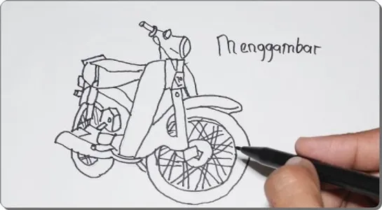 Drawing a Motorcycle for Begin screenshot 3