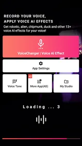 Voice Changer Voice AI Effects screenshot 0