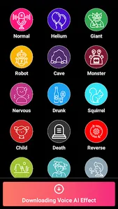 Voice Changer Voice AI Effects screenshot 1