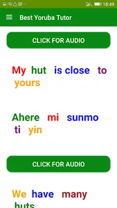 Best Yoruba Tutor screenshot 3