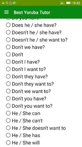 Best Yoruba Tutor screenshot 7