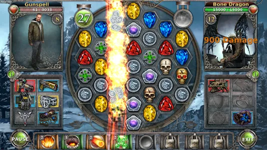 Gunspell - Match 3 Puzzle RPG screenshot 12