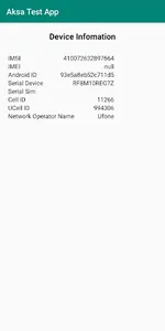 Aksa Test App screenshot 0