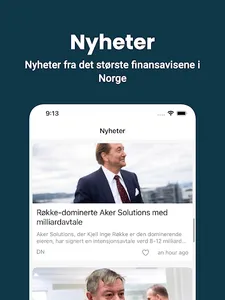Aksjer - Børs og finans screenshot 1