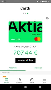 Aktia Wallet screenshot 0