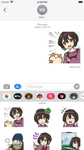 Behind the frame sticker pack screenshot 0