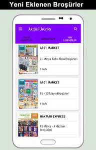 Aktüel Ürünler-Market Broşürü screenshot 1