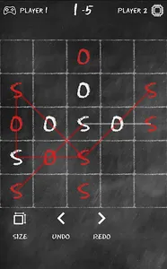 SOS Board Game screenshot 1