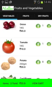Vegetables and Fruits Shop screenshot 2