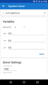 Equation Solver screenshot 1