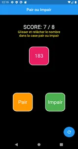 Pair Impair screenshot 1