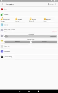 AlarmeNET.com screenshot 18