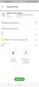 HNA Handicaps & Tournament App screenshot 6