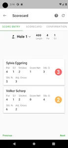 Albatros 9 Electronic Scoring screenshot 2