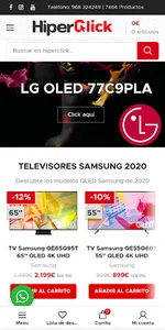 Hiperclick Tienda Online telev screenshot 0