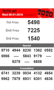4D Result Live screenshot 3