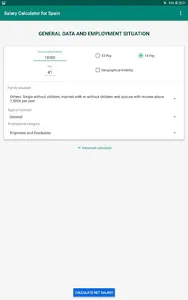 Salary Calculator for Spain screenshot 10