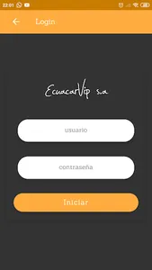 EcuaCarVip Chofer screenshot 1