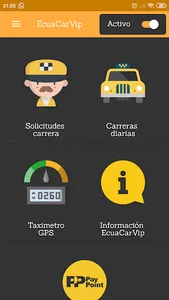 EcuaCarVip Chofer screenshot 2