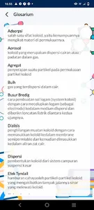 Modul Kimia - Sistem Koloid screenshot 1