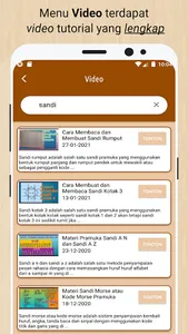 SANMORI (Sandi Morse Indonesia screenshot 2