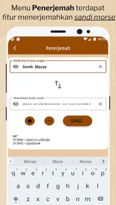 SANMORI (Sandi Morse Indonesia screenshot 3
