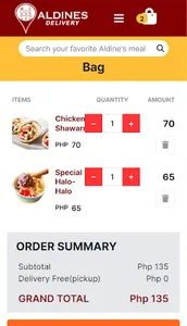 Aldines Delivery screenshot 3