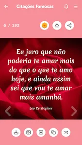 Frases e Mensagens de Amor screenshot 20