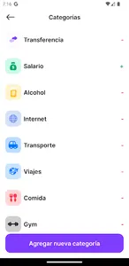 Exptrack: Control de gastos screenshot 2