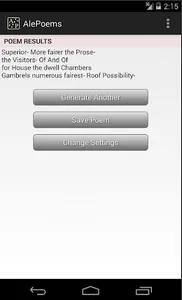 AlePoems screenshot 2