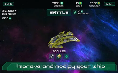 Quantum of Space - Space Simul screenshot 1