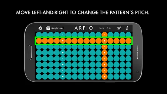 ARPIO a new musical instrument screenshot 2