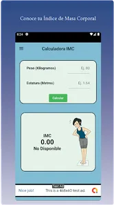Calculadora IMC screenshot 0