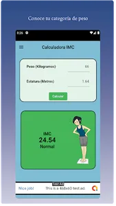 Calculadora IMC screenshot 1