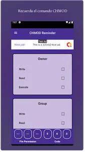 CHMOD Reminder screenshot 0
