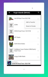 Radio British Virgin Islands screenshot 6