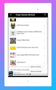 Radio British Virgin Islands screenshot 7