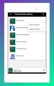Radio Turkmenistan + Radio FM screenshot 5