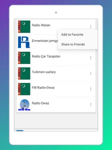 Radio Turkmenistan + Radio FM screenshot 8