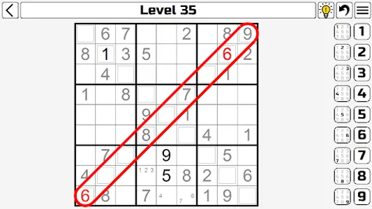 Sudoku X screenshot 19
