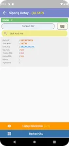 Tempo Sipariş Depo screenshot 11